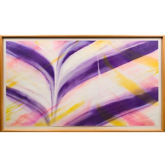 Marvin Markman Purple Abstract
