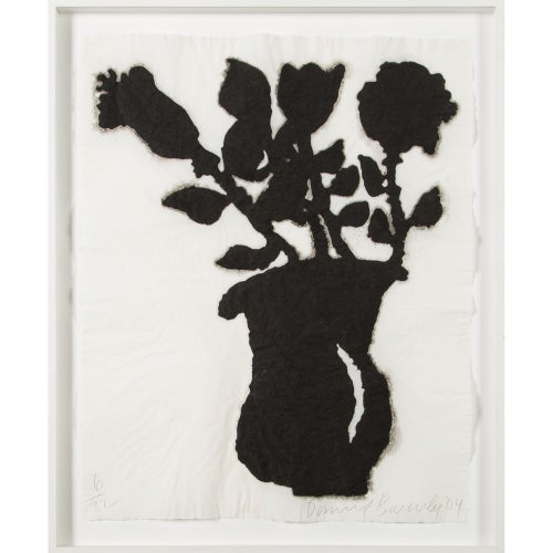 Donald Baechler Untitled (Linen Flower #3)