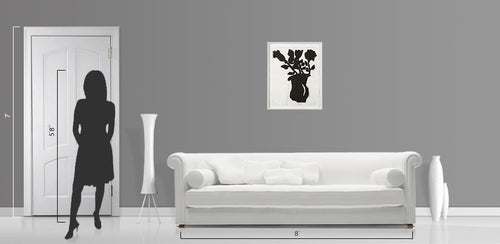 Donald Baechler Untitled (Linen Flower #3)