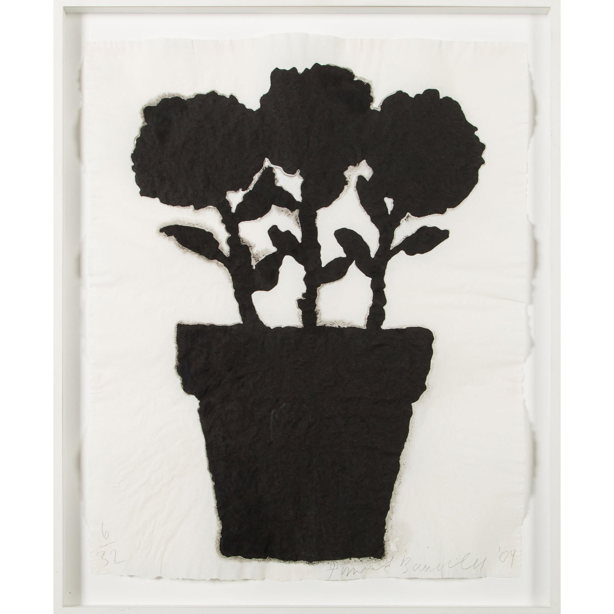 Donald Baechler Untitled (Linen Flower #2)