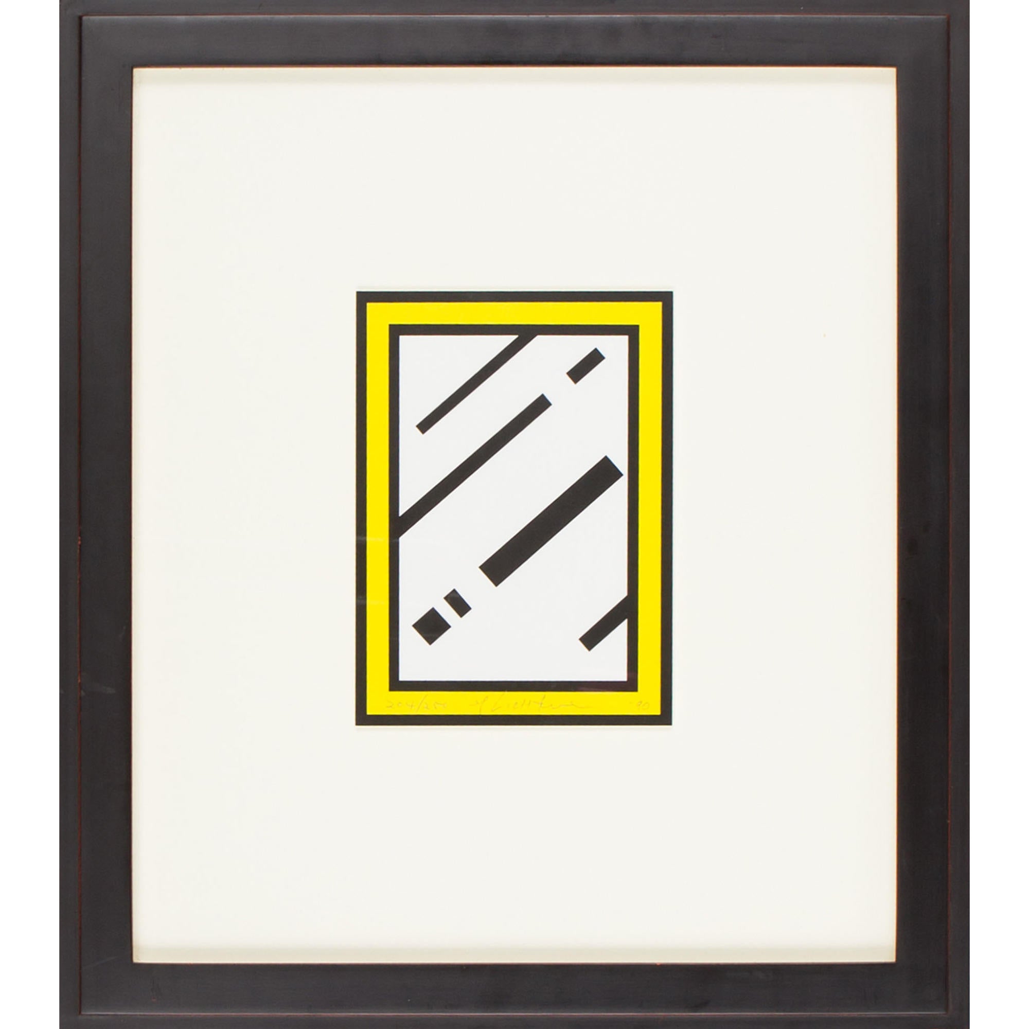 Roy Lichtenstein Mirror, from Harvey Gantt Portfolio