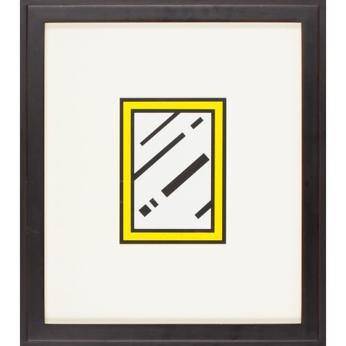 Roy Lichtenstein Mirror, from Harvey Gantt Portfolio