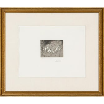 Pablo Picasso Jeune Femme et 'Mousquetaire' from Series 347