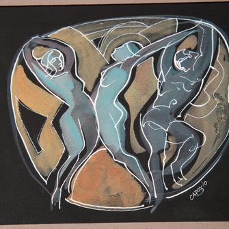 Joe Capozio Untitled (Nude Dancers)