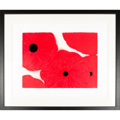 Donald Sultan Five Reds