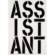 Christopher Wool Assistant, from the Black Book Series