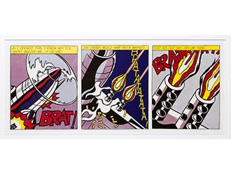 As I Opened Fire (Triptych)