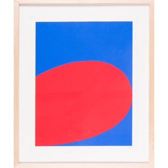 Ellsworth Kelly  Red Blue