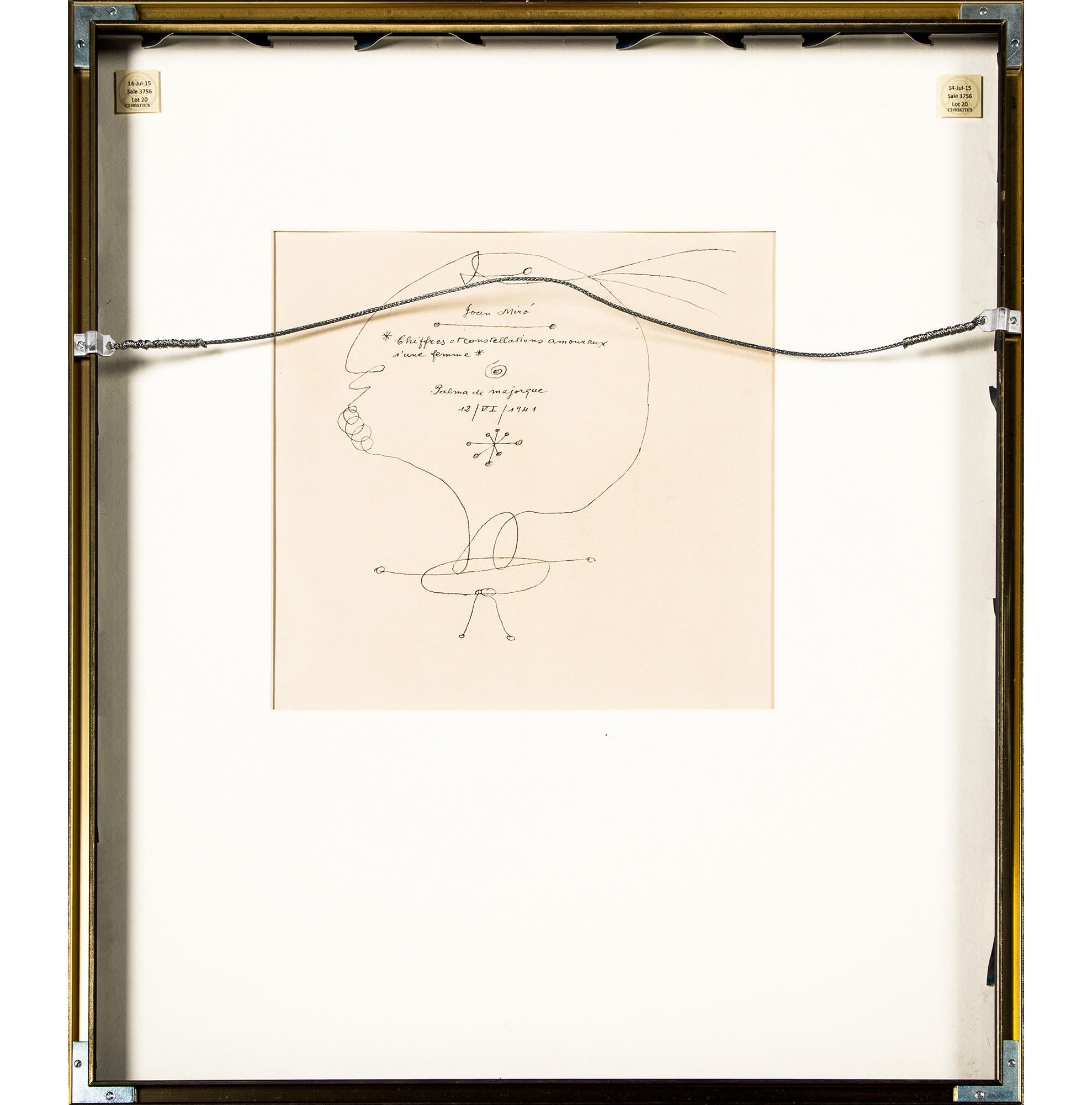 Joan Miró Constellations: One plate