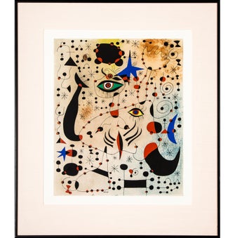 Joan Miró Constellations: One plate