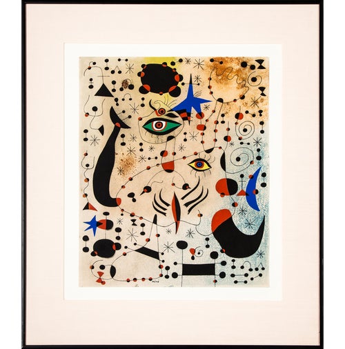 Joan Miró Constellations: One plate