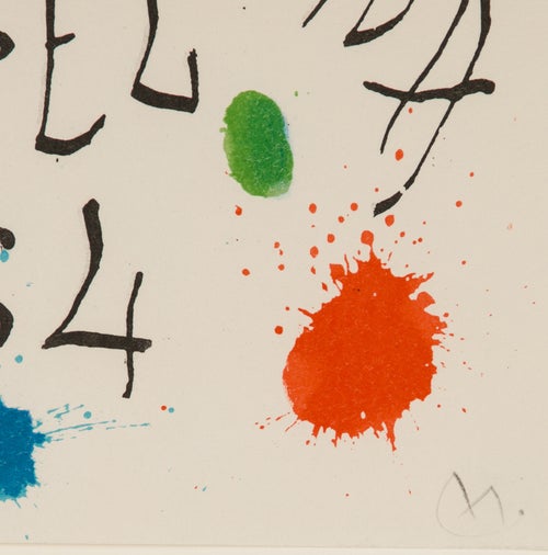 Joan Miró Barcelona- Book Cover for Obra Inedita Recent