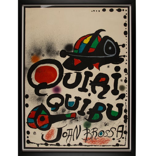Joan Miró Quiri Quibu John Brossa
