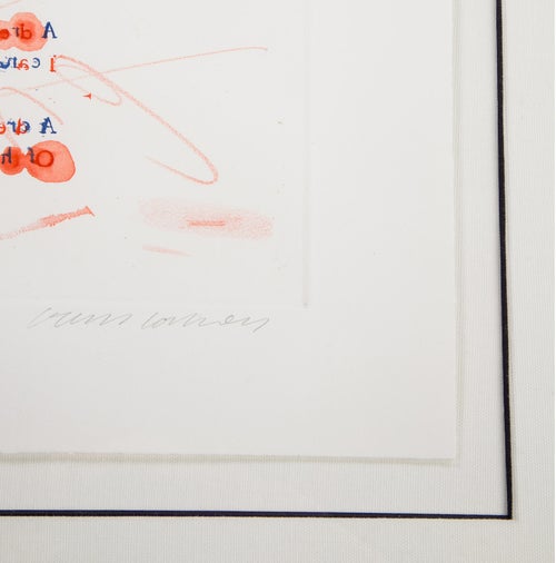 Prints David Hockney: Made in April (from the Blue Guitar portfolio)