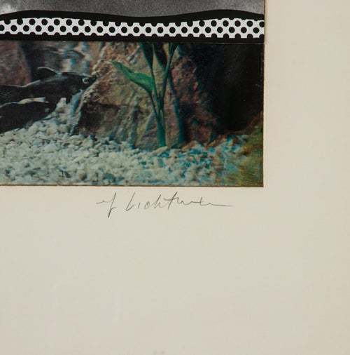 Roy Lichtenstein Fish and Sky