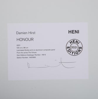 Damien Hirst Honour
