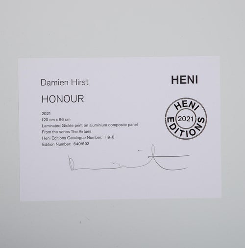 Damien Hirst Honour
