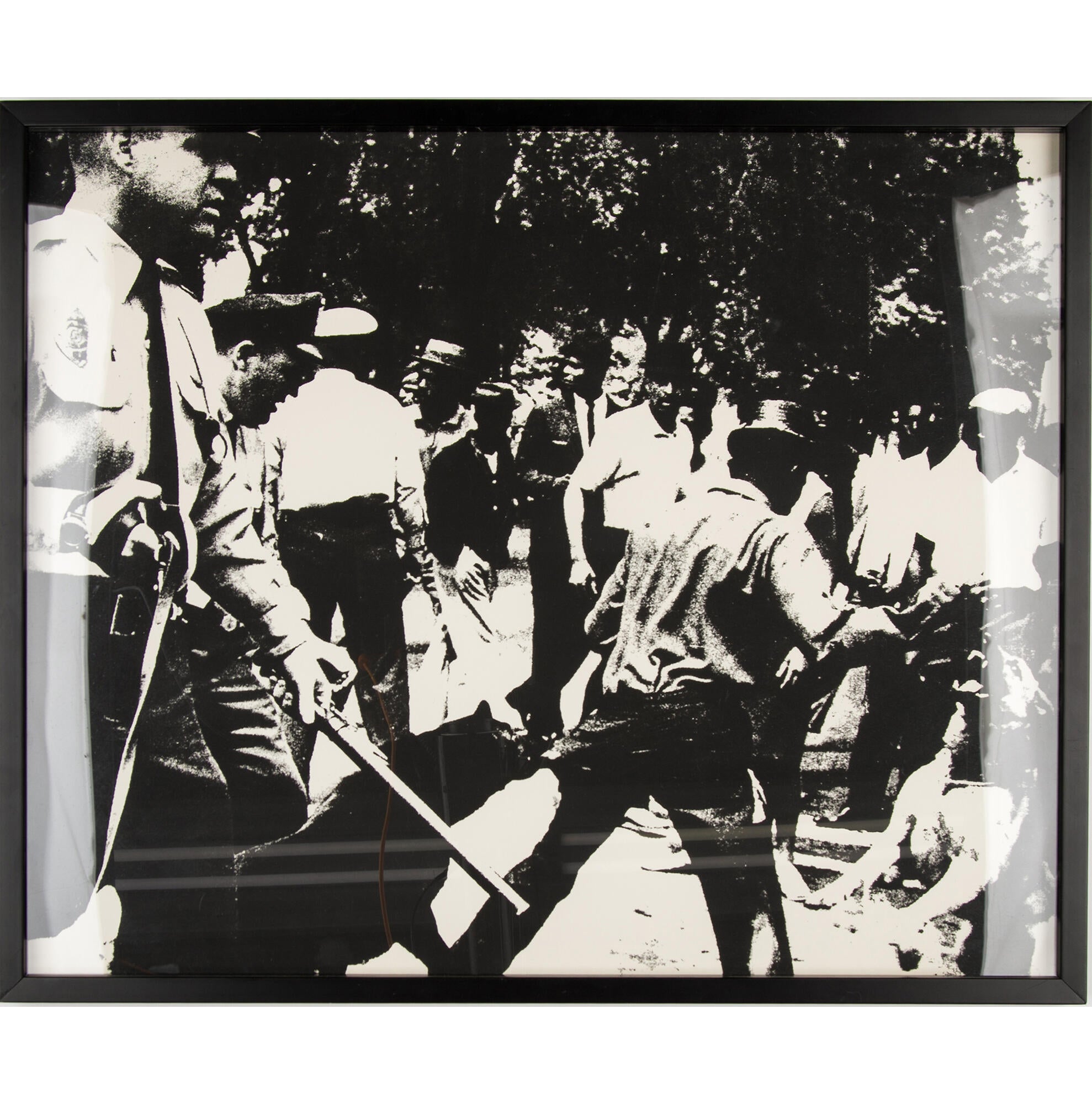 Andy Warhol Birmingham Race Riot, 1964