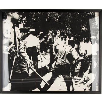 Andy Warhol Prints Birmingham Race Riot, 1964