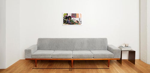 Mickalene Thomas Afro Goddess Looking Forward