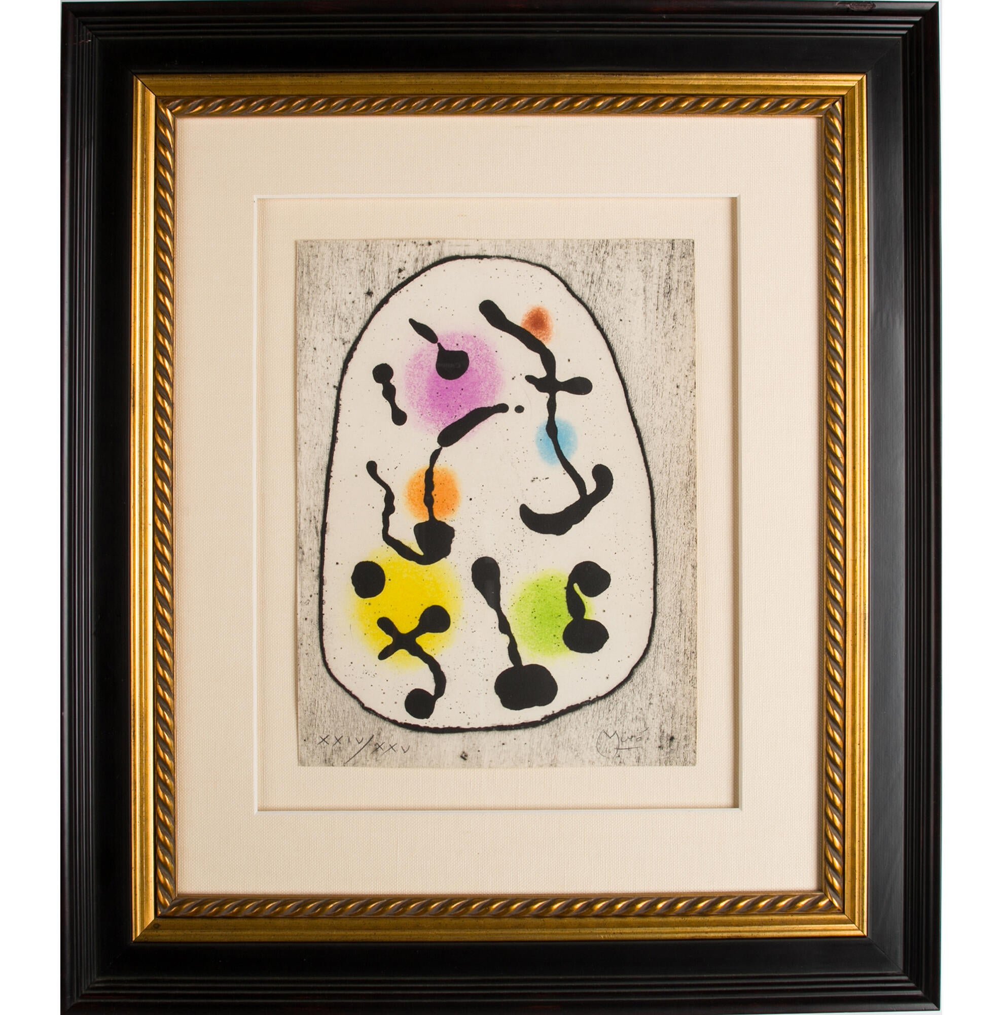 Joan Miró Miro and Yvon Taillandier 1959-60