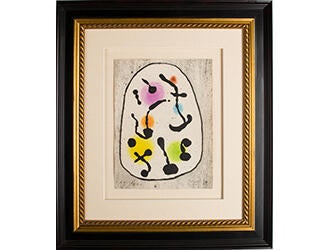 Prints Miro and Yvon Taillandier 1959-60